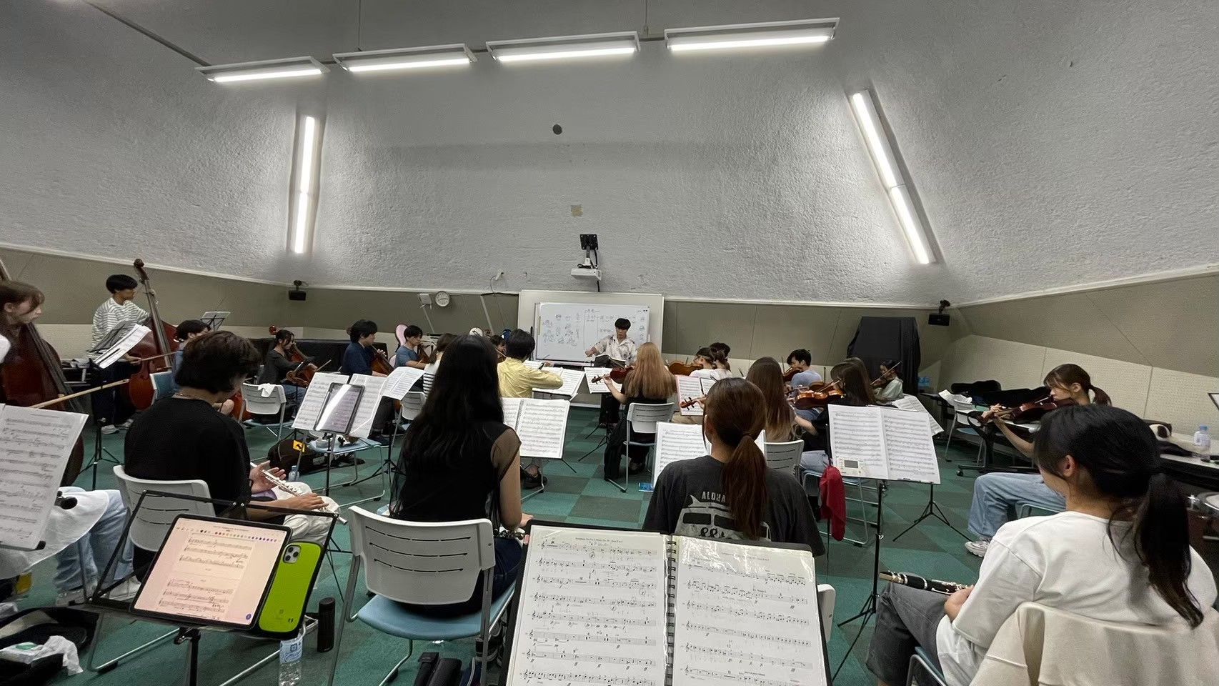 全体合宿の様子